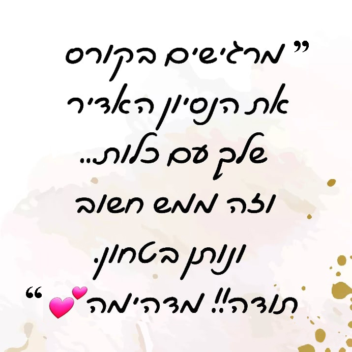 המלצות 11